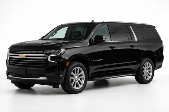 Black Chevrolet Suburban SUV
